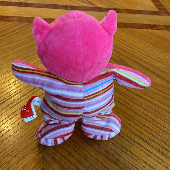 Gitzy-baby rattle pink pig stuffy - Picture 4 of 5
